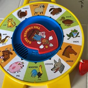 Kids Fisherprice Farmer See and Say toy